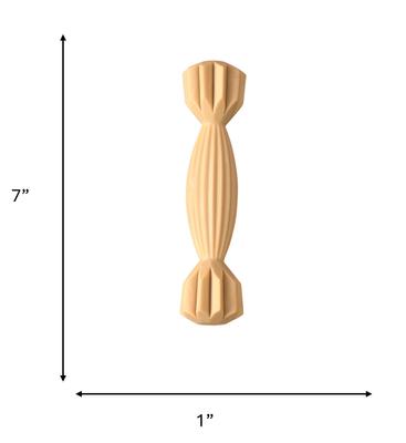 Show full view: Spot Ethical Products Spot Love The Earth Natural Rubber Groovy Bone Dog Toy, 7-in slide 4 of 4