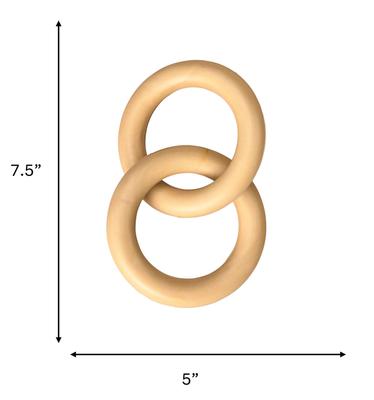 Show full view: Spot Ethical Products Spot Love The Earth Natural Rubber Double Ring Dog Toy, 7.5-in slide 4 of 4