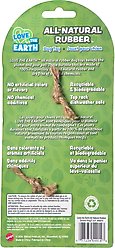 Spot Ethical Products Spot Love The Earth Natural Rubber Double Ring Dog Toy, 5.5-in slide 2 of 4