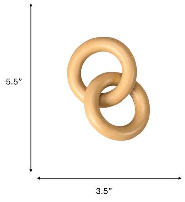 Show full view: Spot Ethical Products Spot Love The Earth Natural Rubber Double Ring Dog Toy, 5.5-in slide 4 of 4