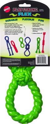 Show full view: Spot Ethical Products Spot Play Strong Flex Figure-8 Dog Toy, 10-in slide 2 of 4