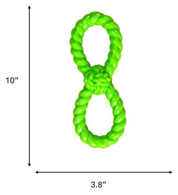 Show full view: Spot Ethical Products Spot Play Strong Flex Figure-8 Dog Toy, 10-in slide 4 of 4