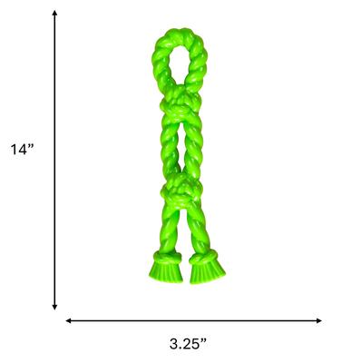Show full view: Spot Ethical Products Spot Play Strong Flex Double' Knot Dog Toy, 14-in slide 4 of 4