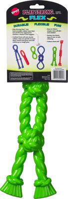 Show full view: Spot Ethical Products Spot Play Strong Flex Double' Knot Dog Toy, 14-in slide 2 of 4