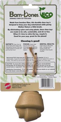 Show full view: Spot Ethical Products Spot Bambone Eco Knot Bone Chicken Dog Toy, 7.5-in slide 3 of 5