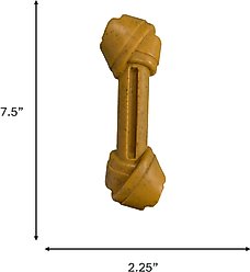 Spot Ethical Products Spot Bambone Eco Knot Bone Peanut Butter Dog Toy, 7.5-in slide 2 of 4