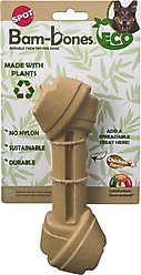 Spot Ethical Products Spot Bambone Eco Knot Bone Chicken Dog Toy, 7.5-in
