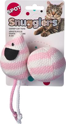 Show full view: Spot Ethical Products Spot Snugglers Mouse & Ball Cat Toy, 2 count slide 3 of 5