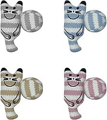 Spot Ethical Products Spot Snugglers Cat & Ball Cat Toy, 2 count