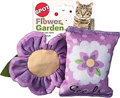 Spot Ethical Products Spot Flower Garden Cat Toy, 2 count