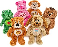 GURU Soft Scents Frog Scented Squeak & Crinkle Plush Dog Toy slide 2 of 4