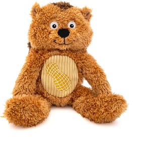 GURU Soft Scents Hedgehog Scented Squeak & Crinkle Plush Dog Toy