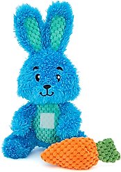 GURU Loveys Rabbit Plush Interactive Squeak Dog Toy slide 2 of 4