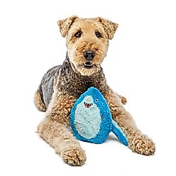 GURU Hide-A-Tail Shark Crinkle & Squeak Puzzle Dog Toy, Medium slide 2 of 3