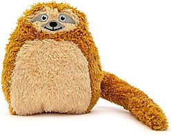 GURU Hide-A-Tail Sloth Crinkle & Squeak Puzzle Dog Toy, Large