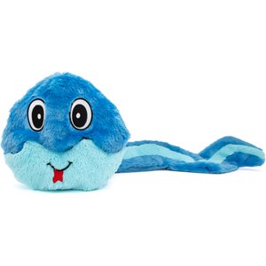 GURU Hide-A-Tail Blue Snake Crinkle & Squeak Puzzle Dog Toy, Medium
