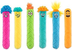 GURU Fry Guys Tuff! ‘Cole’ Squeaky Crinkle Plush Dog Toy slide 2 of 2