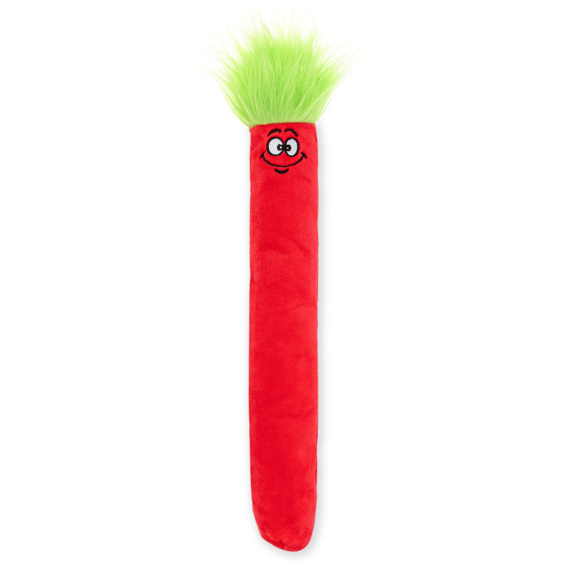 GURU Fry Guys 'Larry' Squeaky Crinkle Plush Dog Toy, Large