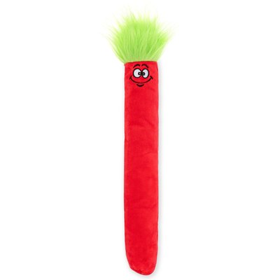 GURU GURU Fry Guys 'Larry' Squeaky Crinkle Plush Dog Toy, Medium