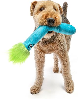 Show full view: GURU Fry Guys 'Gary' Squeaky Crinkle Plush Dog Toy, X-Large slide 2 of 3