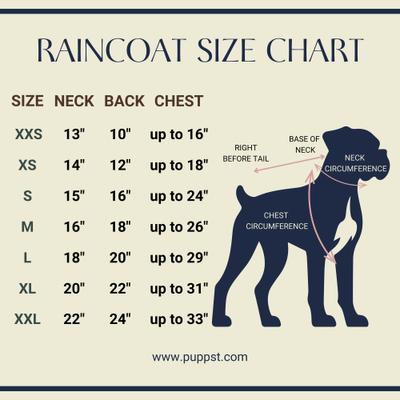 Show full view: pupp st. Cooper Dog Raincoat, Pink, Medium slide 5 of 5