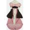 Show in main carousel: pupp st. Cooper Dog Raincoat, Pink, Medium slide 4 of 5