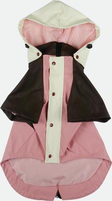 Show full view: pupp st. Cooper Dog Raincoat, Pink, Medium slide 4 of 5