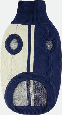 Show full view: pupp st. Marcy Dog Sweater, Blue, XX-Small slide 3 of 5