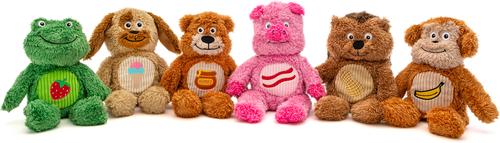 Show full view: GURU Soft Scents Bear Scented Squeak & Crinkle Plush Dog Toy slide 3 of 5