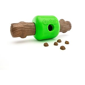 GURU Spin & Treat Stick Treat Dispensing Dog Toy, Large