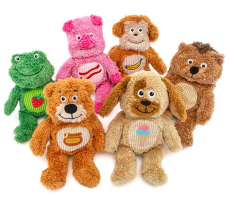 Show full view: GURU Soft Scents Dog Scented Squeak & Crinkle Plush Dog Toy slide 3 of 5