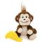 Show in main carousel: GURU Loveys Monkey Plush Interactive Squeak Dog Toy slide 5 of 5