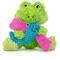 Show in main carousel: GURU Loveys Frog Plush Interactive Squeak Dog Toy slide 1 of 6