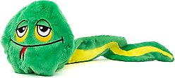 GURU Hide-A-Tail Green Snake Crinkle & Squeak Puzzle Dog Toy, Medium