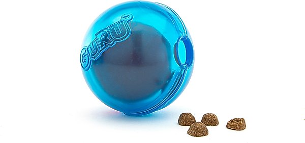 Show full view: GURU Ball Interactive Treat Dispensing Dog Toy slide 3 of 5