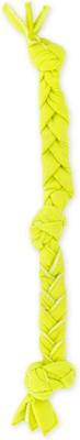 Show full view: GURU Squeaking Tennis Snuffle Rope Interactive Tug & Treat Dog Toy, Large: 24-in slide 3 of 7