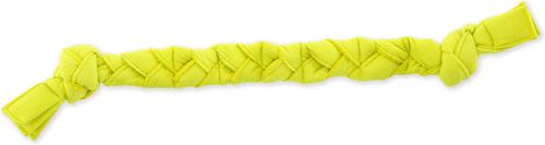 Show full view: GURU Squeaking Tennis Snuffle Rope Interactive Tug & Treat Dog Toy, Medium: 18-in slide 2 of 6