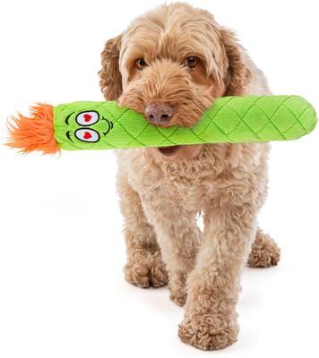 Show full view: GURU Fry Guys Tuff! ‘Hayley’ Squeaky Crinkle Plush Dog Toy slide 3 of 4