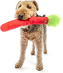 GURU Fry Guys 'Larry' Squeaky Crinkle Plush Dog Toy, Large slide 2 of 2