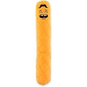 GURU Fry Guys Tuff! ‘Cole’ Squeaky Crinkle Plush Dog Toy