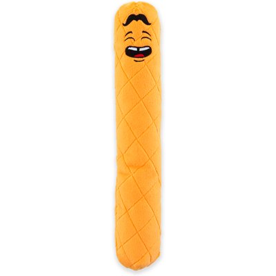 GURU GURU Fry Guys Tuff! ‘Cole’ Squeaky Crinkle Plush Dog Toy