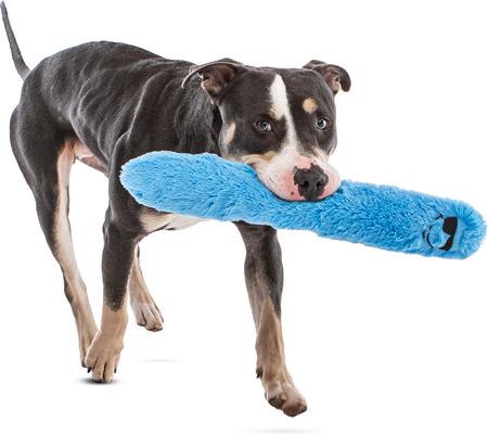 Show full view: GURU Fry Guys 'Joey' Squeaky Crinkle Plush Dog Toy, Large slide 2 of 2