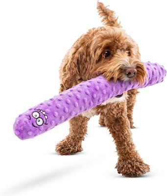 Show full view: GURU Fry Guys 'Andy' Squeaky Crinkle Plush Dog Toy, Large slide 3 of 3