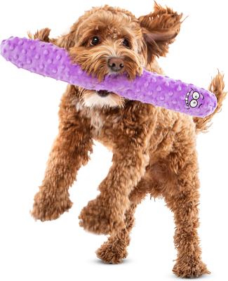 Show full view: GURU Fry Guys 'Andy' Squeaky Crinkle Plush Dog Toy, Large slide 2 of 3