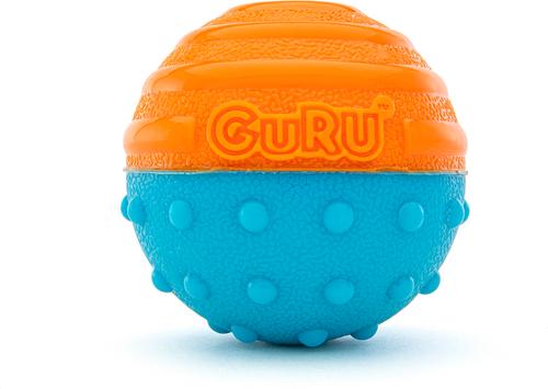 Show full view: GURU Crunch & Squeak Ball Ultimate Fetch Floating Water Dog Toys, 2 count slide 3 of 6