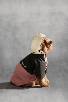 Show full view: pupp st. Cooper Dog Raincoat, Pink, Medium slide 2 of 5