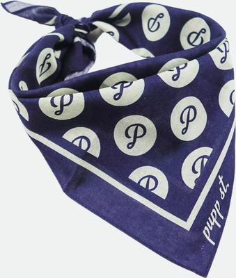 Show full view: pupp st. Puppster Dog Bandana, Blue slide 3 of 4