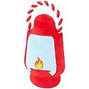 Frisco Camping Lantern Plush with Rope Squeaky Dog Toy, Medium/Large