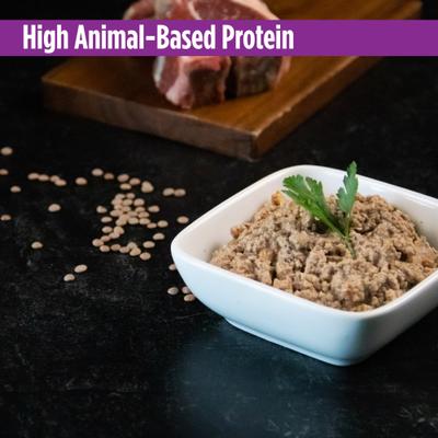 Show full view: Nulo Adult Grain-Free Beef, Peas, & Carrots Recipe Wet Pate Canned Dog Food, 13-oz, case of 12 slide 9 of 13