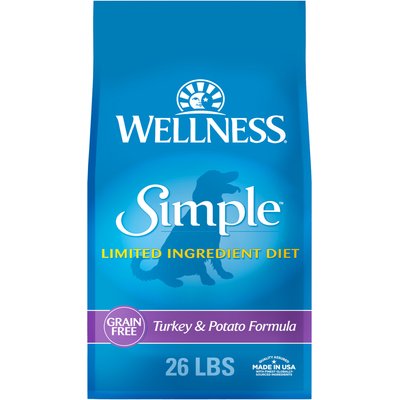 Wellness Wellness L.I.D. Turkey & Potato Dry Dog Food, 26-lb bag